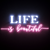 Vibrant Neon Sign "Life is Beautiful 3D model small image 5