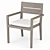 Outdoor Dining Chair Regatta 3D model small image 1