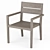 Outdoor Dining Chair Regatta 3D model small image 3