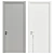 Modern Vray-Rendered Interior Door 3D model small image 1