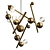 Galactic Glow Chandelier 3D model small image 2