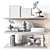 Title: Decorative Shelf with Elegant Accessories 3D model small image 6