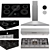 SAMSUNG Home Appliance Set: Stylish and Functional 3D model small image 1