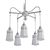 Elegant Savoy House Chandelier 3D model small image 2