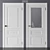 Dubrava Siberia - Classic 3D Door Collection 3D model small image 1