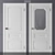 Dubrava Siberia - Classic 3D Door Collection 3D model small image 3