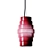 Elegant Blown Glass Pendant: VENINI ZOE 3D model small image 2