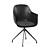 Modern Scandinavian Office Swivel Chair 3D model small image 1