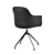 Modern Scandinavian Office Swivel Chair 3D model small image 2