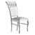 Elegant Vintage Felix Chair 3D model small image 6