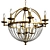 Modern Pendant Chandelier: PENDOLO 3D model small image 1