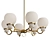 Elegant Ascher Chandelier 3D model small image 1