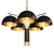 Elegant Marcel Chandelier: Sophisticated Lighting Masterpiece 3D model small image 1