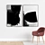 Minimal Abstract Photo Frames Set 3D model small image 5