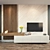 Elegant TV Self for Modern Interiors 3D model small image 3