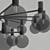 Radiant Spherical Chandeliers Collection 3D model small image 4