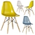 Vitra Chair: Timeless Elegance for Your Space 3D model small image 1