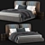 Modern Bed Frame 180x200 3D model small image 1