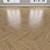 Oak Parquet: Herringbone, Linear & Chevron 3D model small image 4