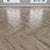 Oak Parquet: Herringbone, Linear & Chevron 3D model small image 3