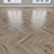 Oak Parquet: Herringbone, Linear & Chevron 3D model small image 4