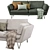 Stylish and Comfortable La Redoute Sofa 3D model small image 3