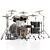 TAMA Performer Drum Set 3D model small image 3