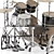 TAMA Performer Drum Set 3D model small image 4