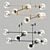 Elegant Lampatron Chandelier 3D model small image 2