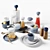 18-Piece Decorative Set by Kahler Design 3D model small image 8