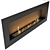 Biochamin 1800 - Stylish Fireplace Design 3D model small image 3