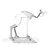 Elegant Desert Camel Figurine 3D model small image 3