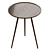 Linden High: Modish Luxury Stool 3D model small image 2