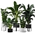 Urban Jungle: Modern Indoor Plant 3D model small image 1