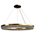 Elegant Pescara Chandelier 3D model small image 1