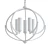 Mediterranean Elegance Chandelier 3D model small image 2