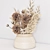 Elegant Dried Flower Bouquet 3D model small image 2