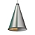 Hyde Chrome & Gold Pendant 3D model small image 4