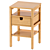 NORDKISA Bamboo Bedside Table 3D model small image 1