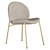 Saba Italia Chair: Sleek Modern Design 3D model small image 1
