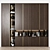 Contemporary Wardrobe 27 - Stylish and Functional 3D model small image 1