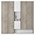 Modern Hallway Composition 52 | Sleek Design 3D model small image 1