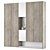 Modern Hallway Composition 52 | Sleek Design 3D model small image 2