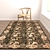 Title: Versatile Rug Set with Various Styles 3D model small image 4