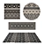 Versatile Rug Collection 3D model small image 1