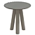 Sleek Rabbet Accent Table 3D model small image 4