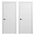 Sleek Volhovec LINEA Doors 3D model small image 1