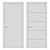 Sleek Volhovec LINEA Doors 3D model small image 2