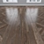 Versatile Parquet Oak: Herringbone, Linear, Chevron 3D model small image 1