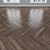 Versatile Parquet Oak: Herringbone, Linear, Chevron 3D model small image 3